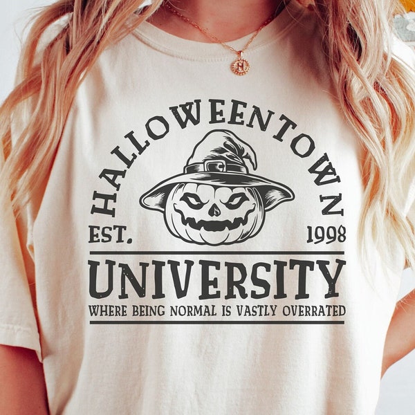 Halloweentown University SVG PNG PDF, Halloween Svg, Halloween Shirt Svg, Spooky Vibes Svg, Fall Svg, Halloween Shirt Svg, Funny Halloween