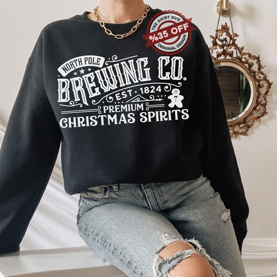 North Pole Brewing Co SVG PNG Merry Christmas Svg Christmas - Etsy