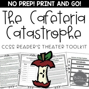 The Cafeteria Catastrophe - Reader&#39;s Theater Script for Grades 4-8