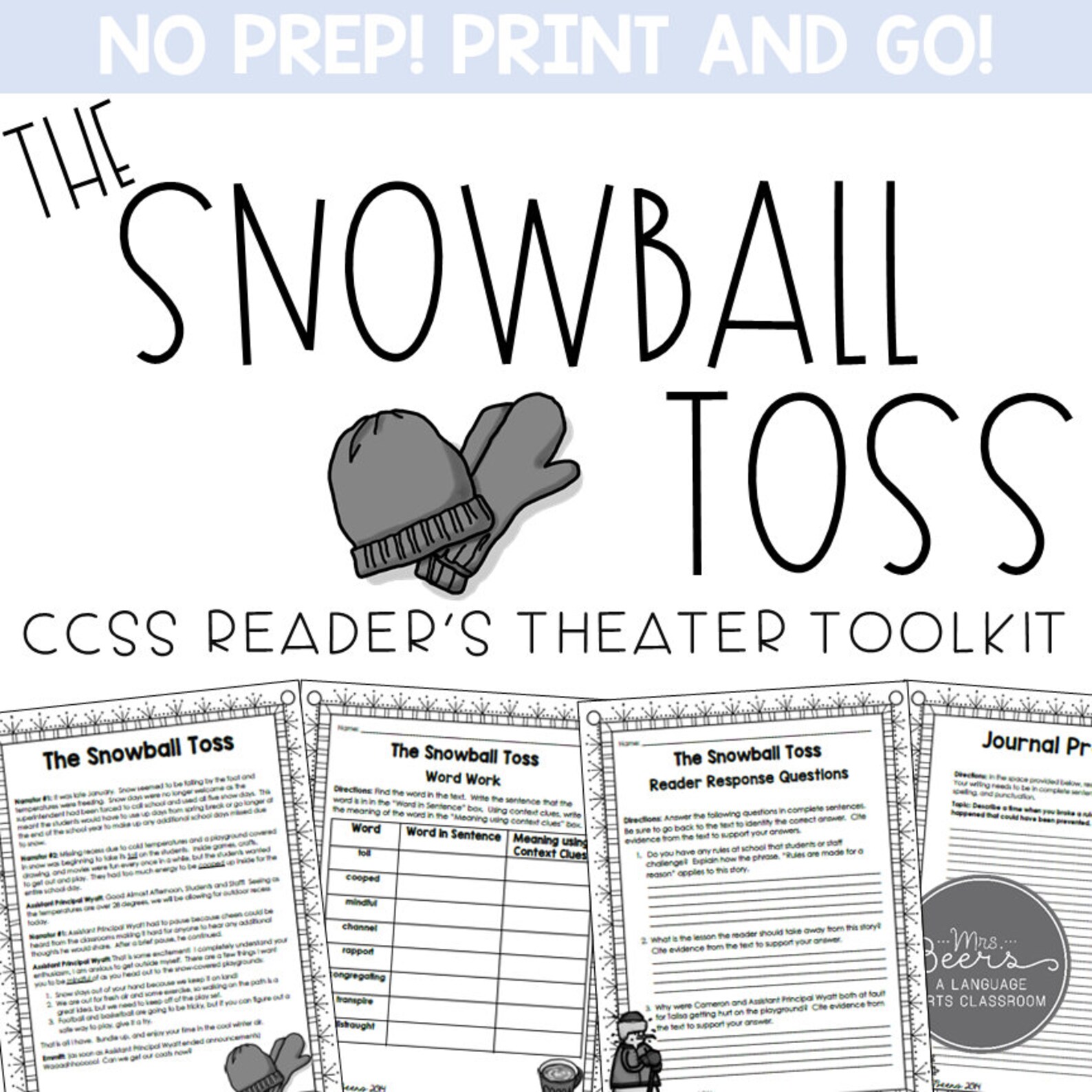 Reader's Theater Scripts Bundle: 12 Seasonal Scripts for Middle Grades ...