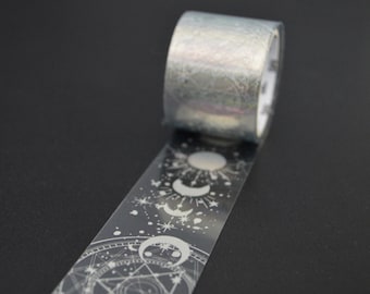 Holo Sacred Circles Transparent Washi
