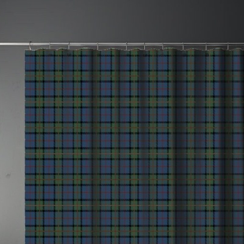 Baird Modern Tartan Shower Curtain