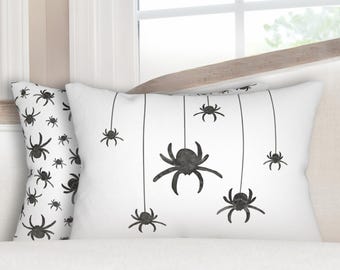 Pillow Halloween Spider Halloween Pillow Lumbar Pillow Halloween Decor for Boys Room Halloween Pillow for Kids Room Halloween Spider Decor
