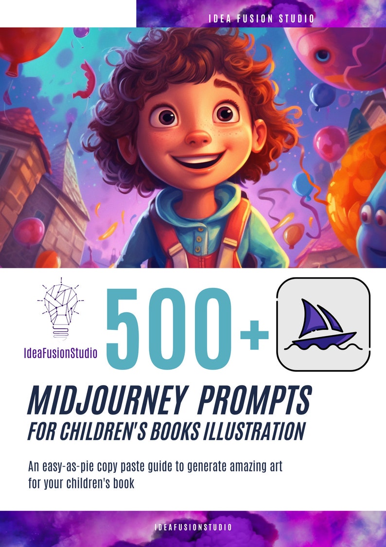 500 Midjourney Prompts for Illustrating Children's Books Best Made for