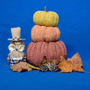Calabaza de ganchillo