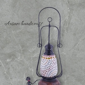 Buy Handmade Wooden Electric Lamp/Lantern/Night Lamp for Diwali/Christmas/Decoration