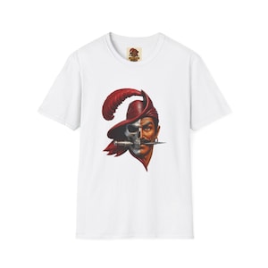 Pirate Themed Unisex T-Shirt, Skull Pirate Shirt, Fire The Cannons Tee, Gift for Pirate Lovers, Nautical Style Apparel