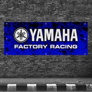 1pc) 3x3 In Yamaha Factory Racing Logo Sticker 3M Refectorized For - Foto 5