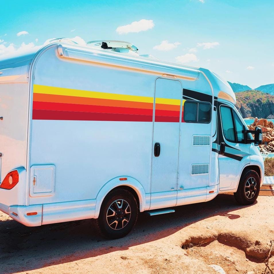 1800mm Vehicle Stripes Vehicle Boat RV Campervan Caravan