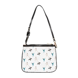 Martial Arts Kleine Umhängetasche aus Leder