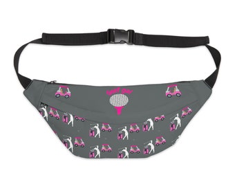 Golf Gal Large Fanny Pack (gray)