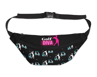 Golf Diva Large Fanny Pack (black)