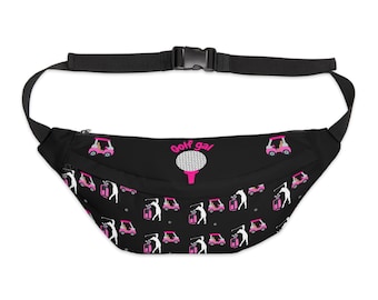 Golf Gal Large Fanny Pack (black)