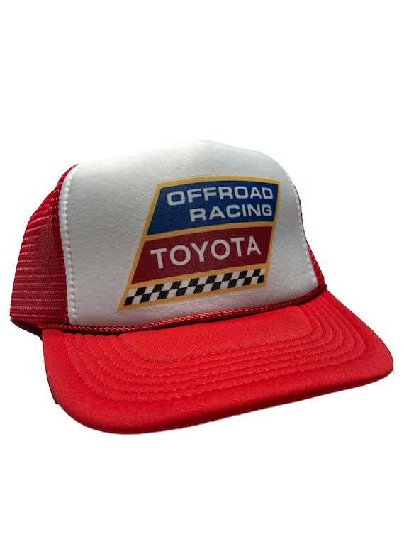 Toyota Offroad Racing Trucker Hat Vintage Style Re