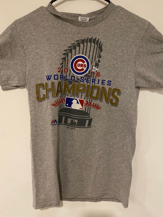 Vintage Cubs T Shirt 2016 World Series Small by Delta Pro 
