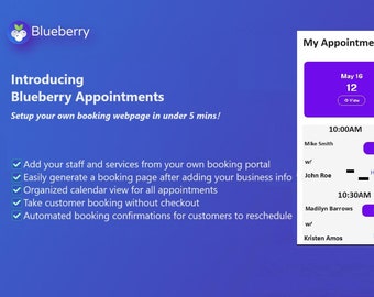 Appointment Booking Software - Business Branded Website