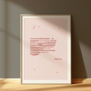 SHATTER ME Quote Digital Print | 2 Colors | Digital Posters | Book Quotes Print | Bookish Poster | Book Lover Art Print | Digital art