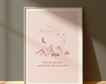 ACOTAR Digital Print | Velaris | Digital Posters | Book Quotes Print | Bookish Poster | Book Lover Art Print | Digital art