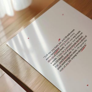 POWERLESS Book Quote Digital Print | 2 Colors | Digital Posters | Book Quotes Print | Bookish Poster | Book Lover Art Print | BookTok image 7