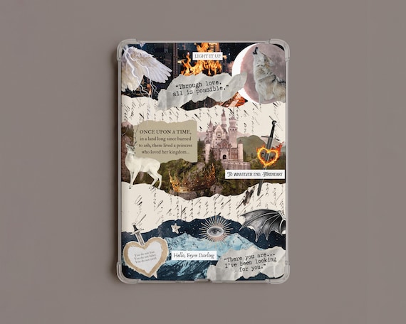 MAASVERSE Kindle Printable Insert | Fantasy Kindle Cover | Kindle Clear Case Insert | ACOTAR | Digital Download | Bookish Merch