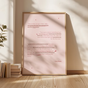FOURTH WING Digital Print | Xaden Quote | 2 Colors | Digital Posters | Book Quotes Print | Bookish Poster | Book Lover Art Print | BookTok image 6