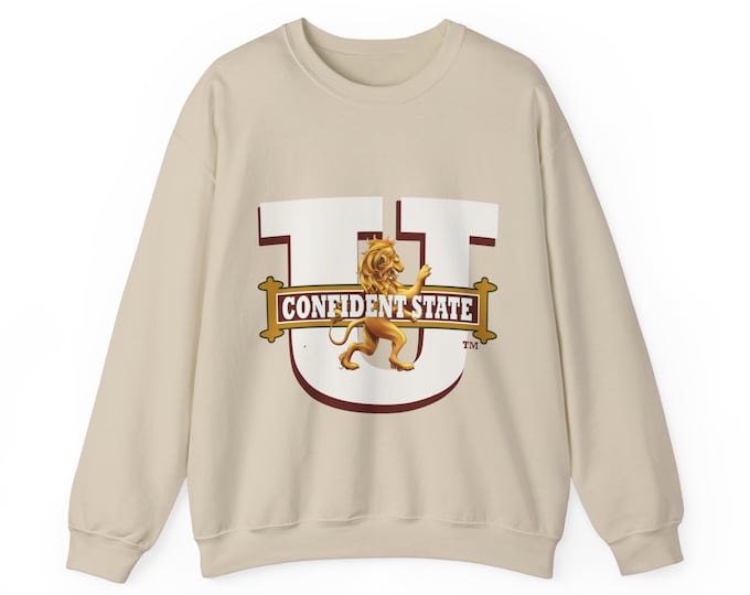 Confident State U Unisex Heavy Blend™ Crewneck Sweatshirt