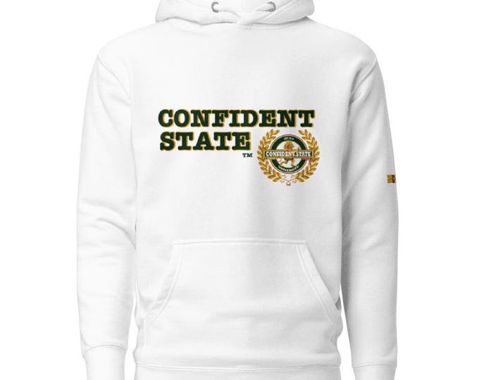 Confident State signature hoodie