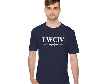 LWCIV Fishing Team - T-shirt unisexe anti-humidité