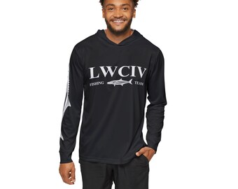 LWCIV Cobia Sleeve Hoodie - Men's Sports Warmup Hoodie (AOP)