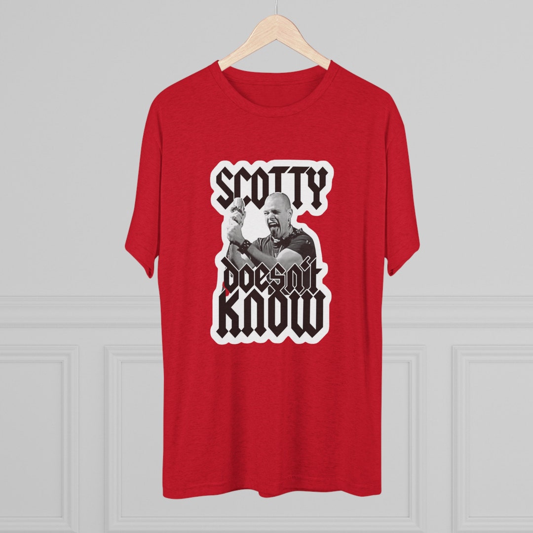 Eurotrip - Matt Damon - Scotty Doesn't Know - Unisex Tri-blend Crew Tee