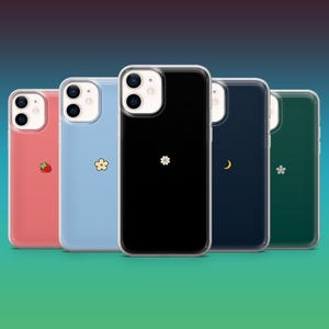 Custodia per telefono minimalista carina, semplice, artistica, per iPhone 16, 15, 14, 13, 12, Samsung S25, S24, S23FE, S22, A16, A26, A56, Pixel 9Pro, 8A, 7