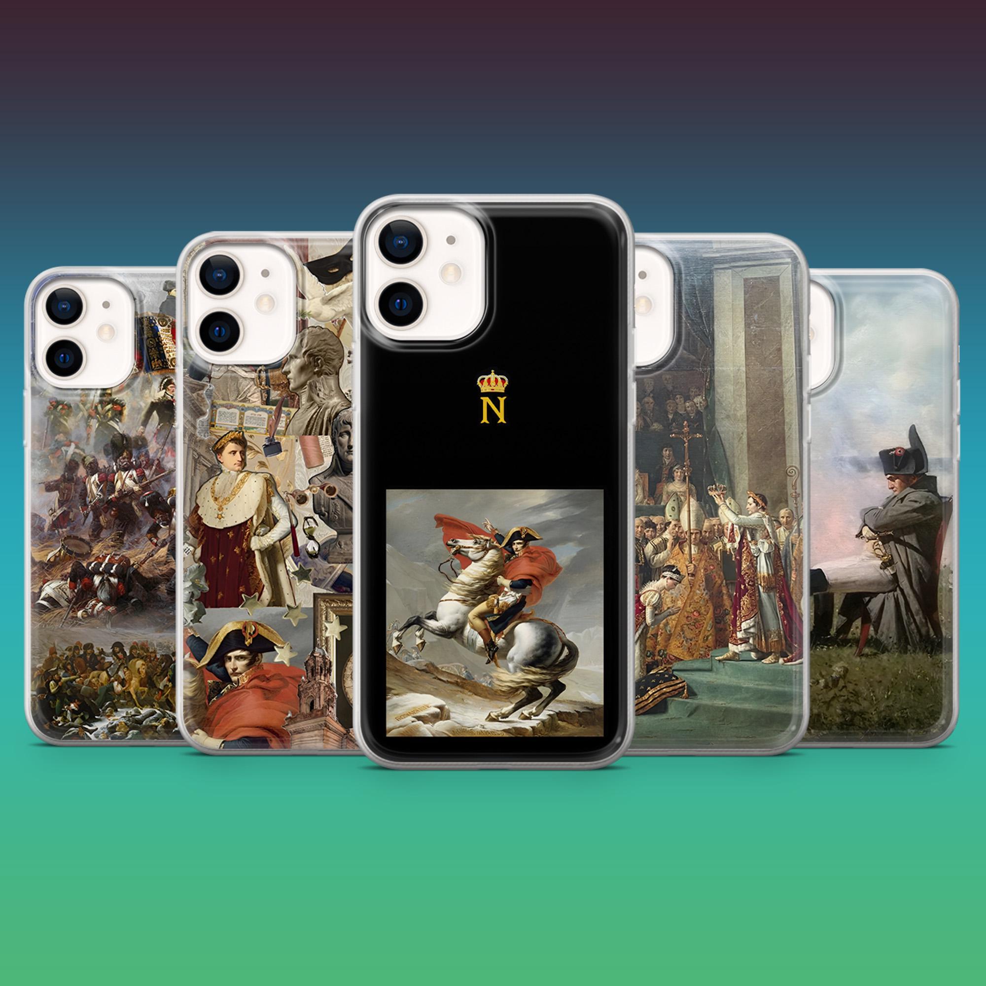 Napoleon Gold Class Fan Case For Xiaomi & Other Phones – TPU Cover, Shockproof, Anti-Scratch – Black