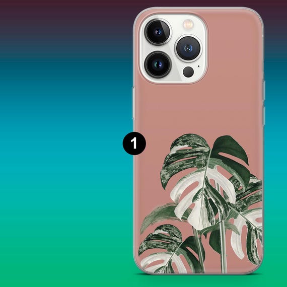 Monstera Bltter Handyhlle Schutzhlle fr iPhone 16, 15, 14, 13, 12,  Samsung S25, S24, S23FE, A16, A26, A56, Pixel 9Pro, 8A, 7 - Etsy.de