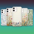 Wildflower Phone Case Floral Botanical Cover for iPhone 16, 15, 14, 13, 12, Samsung S25, S24, S23FE, S22, A16, A26, A56, Pixel 9Pro, 8A, 7 product logo
