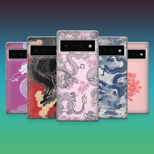Dragon Phone Case Mythical Fantasy Cover for Google Pixel 9Pro, 8A, 8Pro, 7Pro, 7A, 6A, Samsung S25, S24Fe, S23, A16, A36, iPhone 16, 15