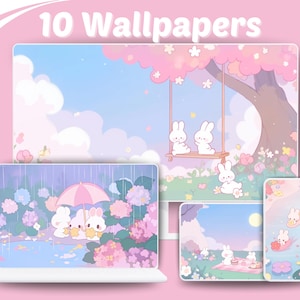 Flower Bunny Wallpapers For Desktop And Mobile Cute Pastel Wallpapers flower-bunny-wallpapers-for-desktop-and-mobile-cute-pastel-wallpapers