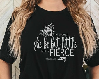 Shakespeare shirt bookish tee gift, book club reading t-shirt girl power, William Shakespeare quote shirt gift for her book lover