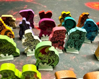 Spooktacular Ectoplasm base stands.