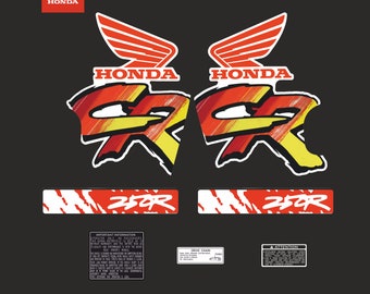 Pegatinas Honda CR 125 / 250 1991