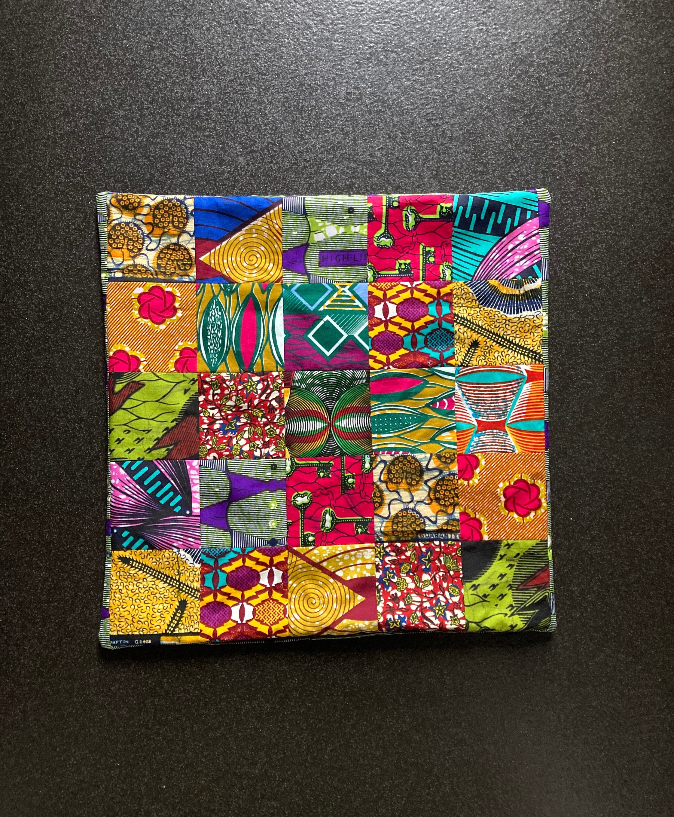 20” African Fabric Cushion Cover Patchwork - Etsy