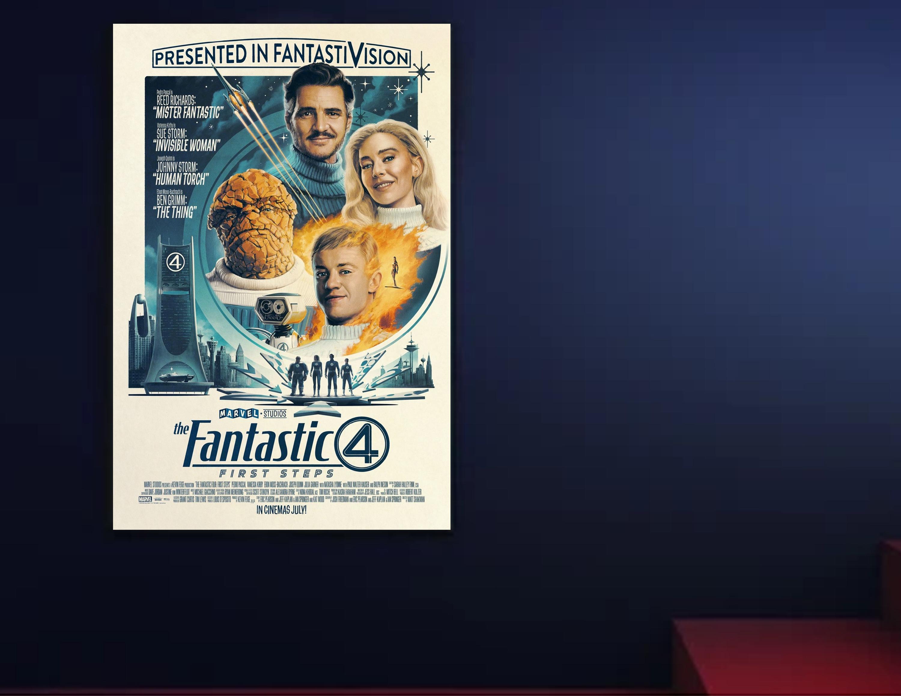 Fantastic Four Poster - Etsy