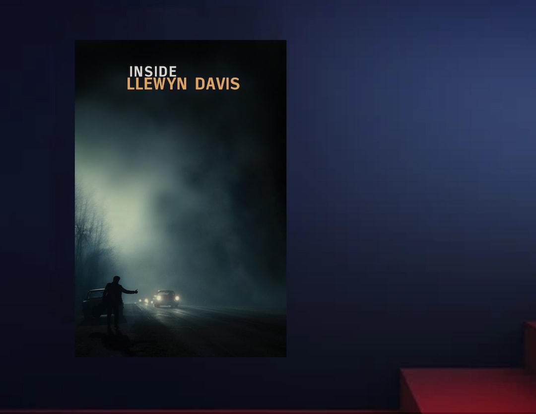 Inside Llewyn Davis Movie Poster Etsy
