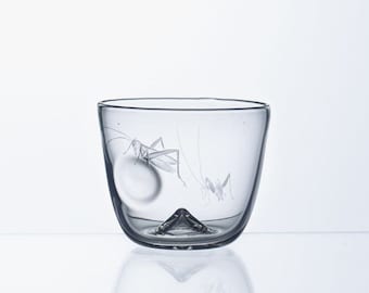 Grass Hopper 2021 Engraved Glass Cup - 2 dcl