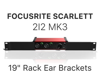 Focusrite 2i2 Rackmount Ear Kit 19" (3rd Gen Scarlett)