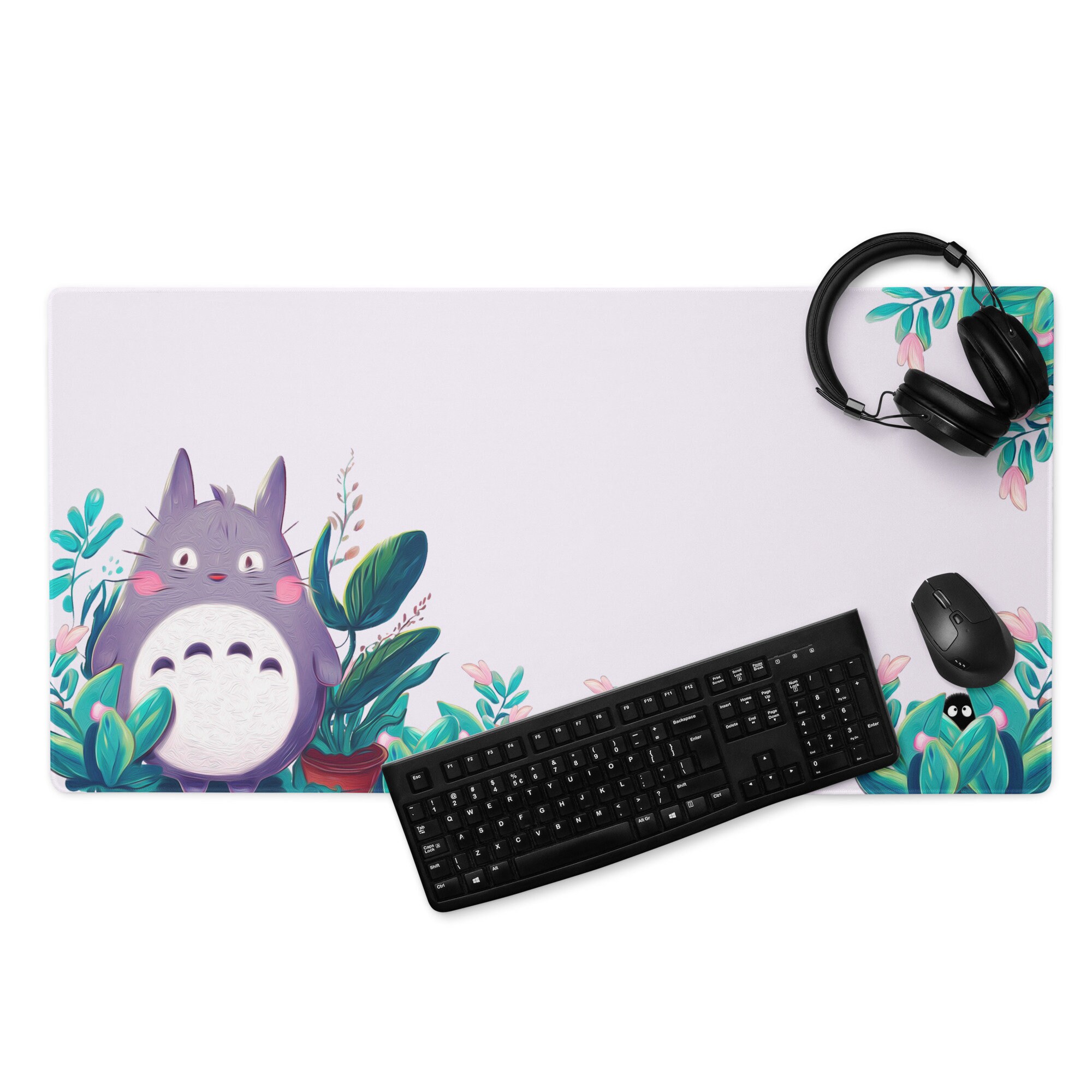 Mouse Pad Ergonomico Totoro Rosto Fofo Anime