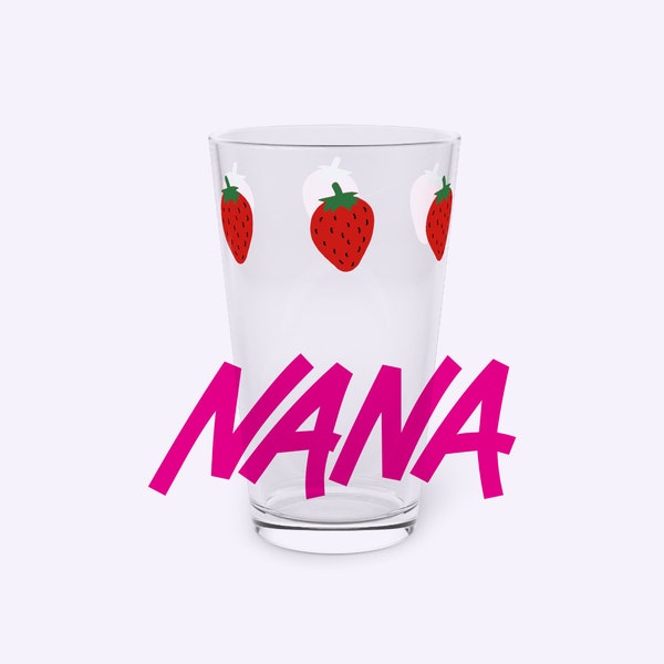 Erdbeerglas, Anime Nana, Nana Osaki, Nana Anime Hatchi Cute, Anime Nana Freundschaftsglas