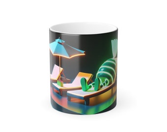 Lazy Minting Color Morphing Mug, 11oz