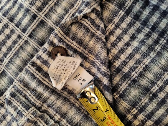 Rare Vtg Patagonia  Woven Plaid Shirt - 100% Orga… - image 5