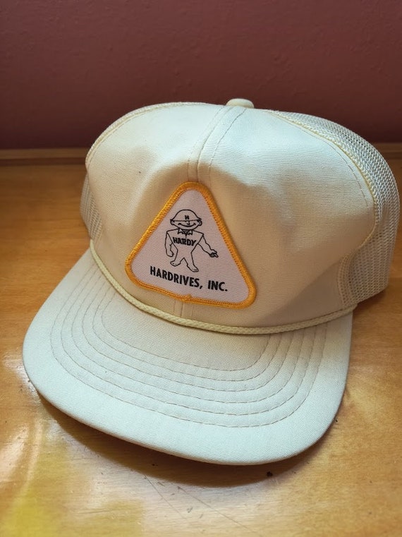 Vtg Advertising Trucker Hat - Hardrives, Inc.