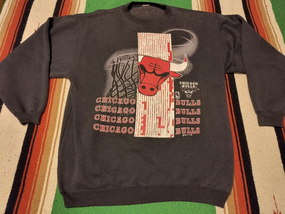 Vtg Magic Johnson Tee s Chicago Bulls Crewneck Sweatshirt Etsy
